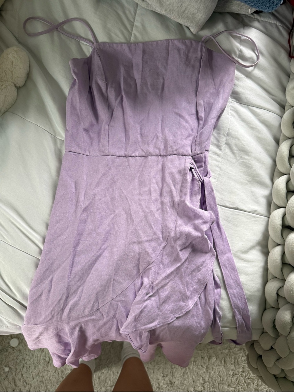 Altar'd State Lavender Mini Dress